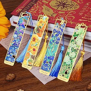 Metal Bookmarks with Tassel